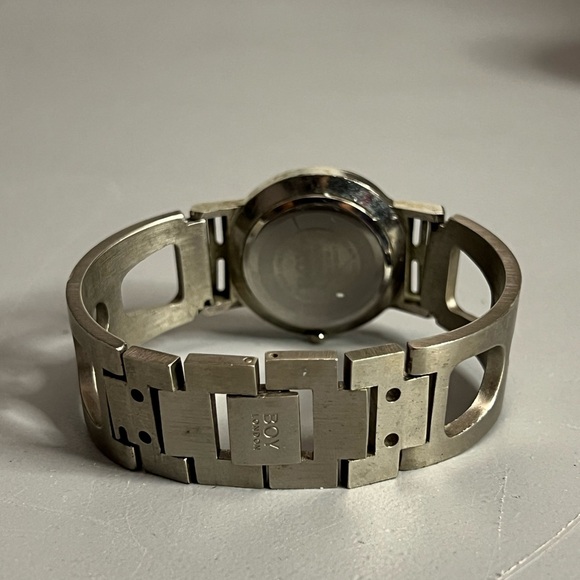 BOY LONDON Watch BOY-13-W Stainless Steel 1980s Analog Men Japan Made - Picture 2 of 8